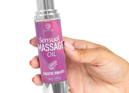 SECRETPLAY - MASSAGEÖL MIT EXOTISCHEN FRÜCHTEN