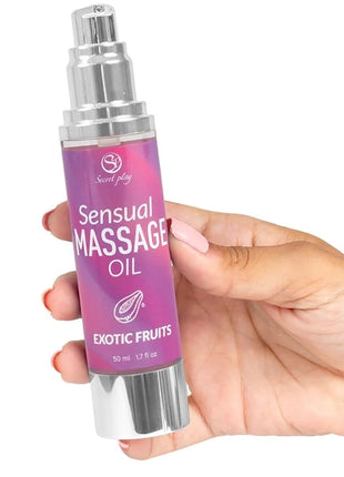 SECRETPLAY - MASSAGEÖL MIT EXOTISCHEN FRÜCHTEN