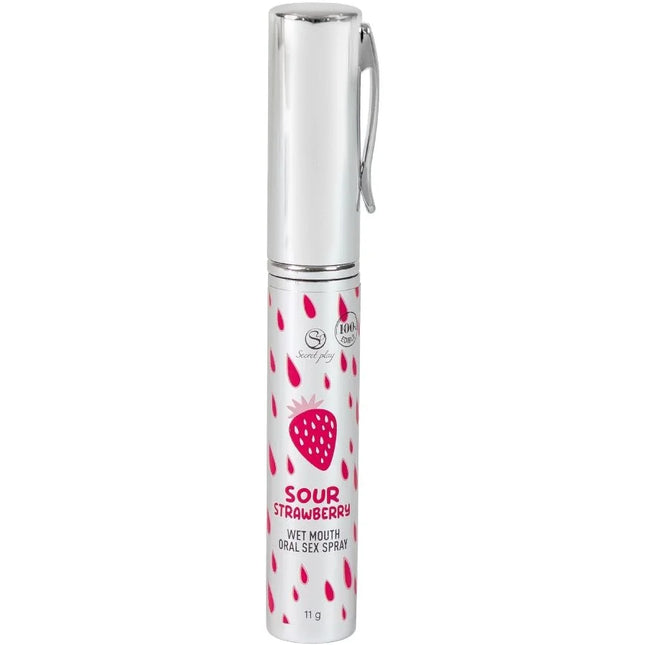 SECRETPLAY - ORALSEXSPRAY MIT SAUREM ERDBEERGESCHMACK