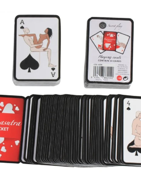 SECRETPLAY - POCKET KAMASUTRA SPIELKARTEN (ES/EN/PT/IT/FR/DE)