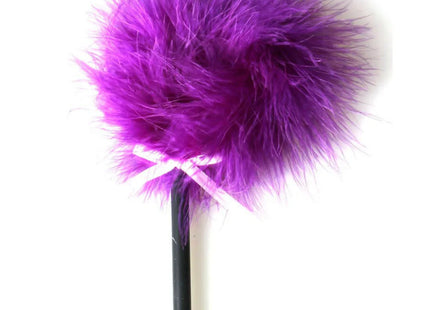 SECRETPLAY - ROSA LILA MARABOU-Staubtuch