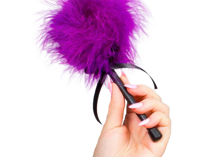 SECRETPLAY - ROSA LILA MARABOU-Staubtuch