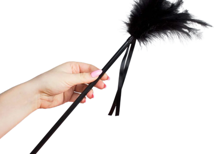 SECRETPLAY - SCHWARZE FEDERN 40 CM