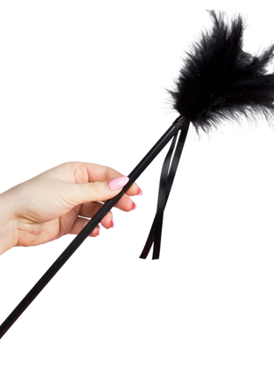 SECRETPLAY - SCHWARZE FEDERN 40 CM