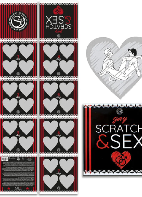 SECRETPLAY - SCRATCH & SEX GAY PAARE SPIEL (ES/EN/FR/PT/DE)