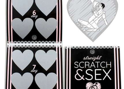SECRETPLAY - SCRATCH & SEX-SPIEL FÜR HETERE PAARE (ES/EN/FR/PT/DE)