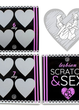 SECRETPLAY - SCRATCH & SEXSPIEL FÜR PAARE LESBISCHE STELLUNGEN (ES/EN/FR/PT/DE)