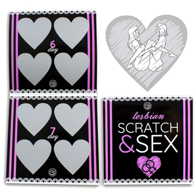 SECRETPLAY - SCRATCH & SEXSPIEL FÜR PAARE LESBISCHE STELLUNGEN (ES/EN/FR/PT/DE)
