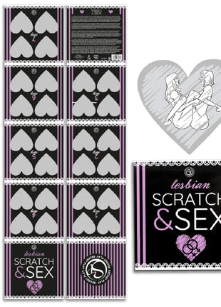 SECRETPLAY - SCRATCH & SEXSPIEL FÜR PAARE LESBISCHE STELLUNGEN (ES/EN/FR/PT/DE)