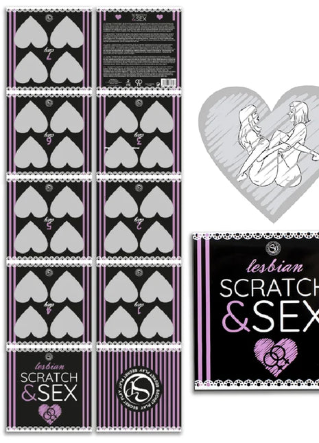 SECRETPLAY - SCRATCH & SEXSPIEL FÜR PAARE LESBISCHE STELLUNGEN (ES/EN/FR/PT/DE)