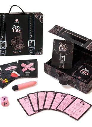 SECRETPLAY - SEX IN THE CITY TRAVEL KIT (ES/EN/DE/FR/NL/PT)