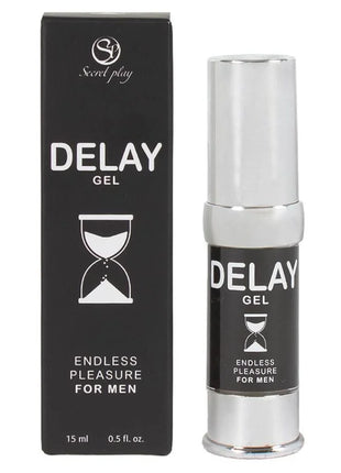 SECRETPLAY - VERZÖGERUNGSGEL FÜR MÄNNER ENDLOSES VERGNÜGEN 15 ML