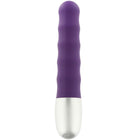 Sechs creations diskretion lila vibrierende kugel mit lila silikongriff und silberner metallspitze vibrator
