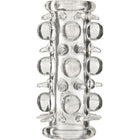 Seven creations silikon penis hülle transparent mit stacheln und kugelförmigen erhebungen aus silikon