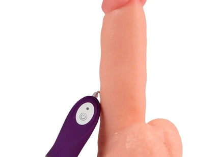 SHEQU - ADAM VIBRATORDILDO MIT FERNBEDIENUNG 21 CM
