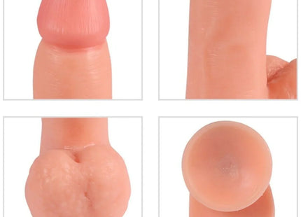 SHEQU - ADAM VIBRATORDILDO MIT FERNBEDIENUNG 21 CM