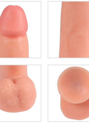 SHEQU - ADAM VIBRATORDILDO MIT FERNBEDIENUNG 21 CM