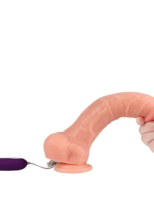 SHEQU - APOLO VIBRATORDILDO MIT FERNBEDIENUNG 24,5 CM