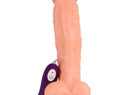 SHEQU - APOLO VIBRATORDILDO MIT FERNBEDIENUNG 24,5 CM