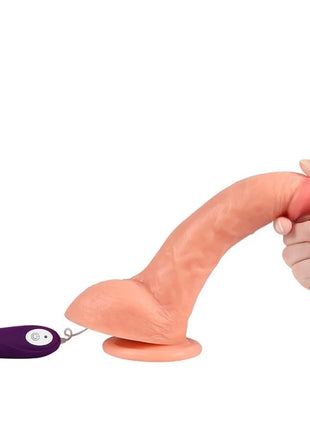 SHEQU - BEAST VIBRIERENDER DILDO MIT FERNBEDIENUNG 24,5 CM