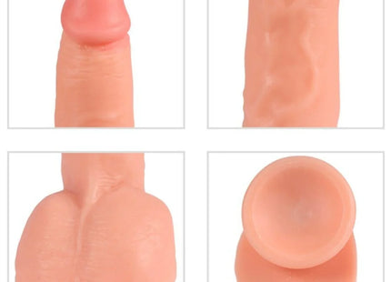 SHEQU - BEAST VIBRIERENDER DILDO MIT FERNBEDIENUNG 24,5 CM
