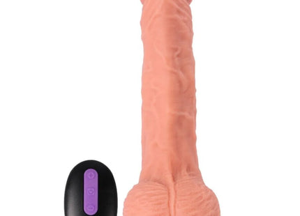 SHEQU - HAYDEN DILDO UND KLITORISSTIMULATOR MIT VIBRATION UND FERNBEDIENUNG 16 CM