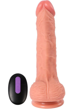 SHEQU - HAYDEN DILDO UND KLITORISSTIMULATOR MIT VIBRATION UND FERNBEDIENUNG 16 CM