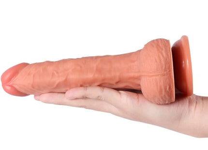 SHEQU - HAYDEN DILDO UND KLITORISSTIMULATOR MIT VIBRATION UND FERNBEDIENUNG 16 CM