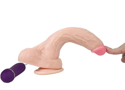 SHEQU - HOLY DRAGON VIBRATORDILDO MIT FERNBEDIENUNG 20,5 CM
