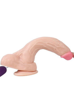 SHEQU - HOLY DRAGON VIBRATORDILDO MIT FERNBEDIENUNG 20,5 CM
