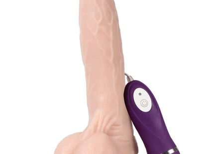 SHEQU - HOLY DRAGON VIBRATORDILDO MIT FERNBEDIENUNG 20,5 CM