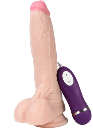 SHEQU - HOLY DRAGON VIBRATORDILDO MIT FERNBEDIENUNG 20,5 CM