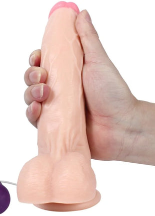 SHEQU - HOLY DRAGON VIBRATORDILDO MIT FERNBEDIENUNG 20,5 CM