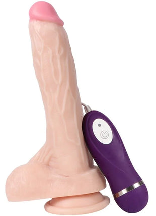 SHEQU - HOLY DRAGON VIBRATORDILDO MIT FERNBEDIENUNG 20,5 CM