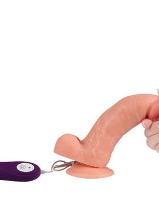 SHEQU - IRON DRAGON VIBRATORDILDO MIT FERNBEDIENUNG 17,5 CM