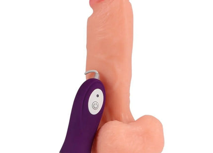SHEQU - IRON DRAGON VIBRATORDILDO MIT FERNBEDIENUNG 17,5 CM