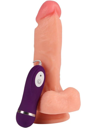 SHEQU - IRON DRAGON VIBRATORDILDO MIT FERNBEDIENUNG 17,5 CM