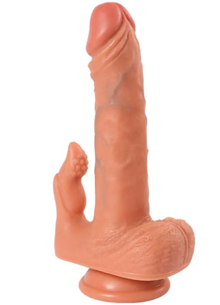 SHEQU - JULIAN DILDO UND KLITORISSTIMULATOR MIT VIBRATION UND FERNBEDIENUNG 16 CM