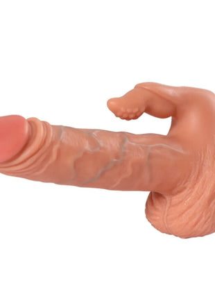 SHEQU - JULIAN DILDO UND KLITORISSTIMULATOR MIT VIBRATION UND FERNBEDIENUNG 16 CM