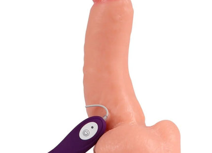 SHEQU - LUNGTON VIBRATORDILDO MIT FERNBEDIENUNG 22,5 CM