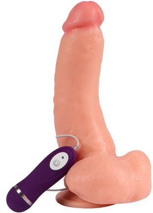 SHEQU - LUNGTON VIBRATORDILDO MIT FERNBEDIENUNG 22,5 CM