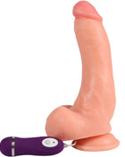 SHEQU - LUNGTON VIBRATORDILDO MIT FERNBEDIENUNG 22,5 CM