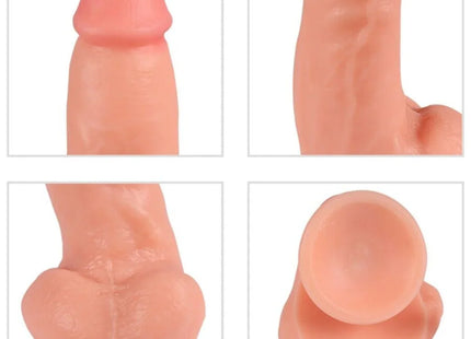 SHEQU - LUNGTON VIBRATORDILDO MIT FERNBEDIENUNG 22,5 CM