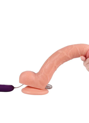 SHEQU - OPTIMUS VIBRIERENDER DILDO MIT FERNBEDIENUNG 28 CM