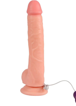 SHEQU - OPTIMUS VIBRIERENDER DILDO MIT FERNBEDIENUNG 28 CM