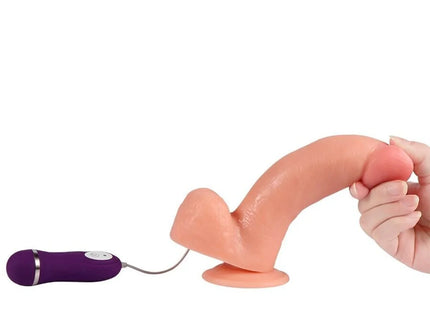 SHEQU - PHANTOM VIBRIERENDER DILDO MIT FERNBEDIENUNG 20 CM