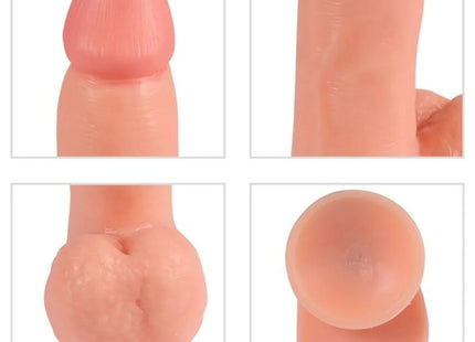 SHEQU - PHANTOM VIBRIERENDER DILDO MIT FERNBEDIENUNG 20 CM