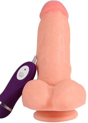 SHEQU - RED EAGLE VIBRATORDILDO MIT FERNBEDIENUNG 17 CM