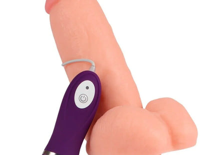 SHEQU - RED EAGLE VIBRATORDILDO MIT FERNBEDIENUNG 17 CM