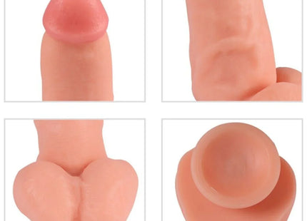SHEQU - RED EAGLE VIBRATORDILDO MIT FERNBEDIENUNG 17 CM